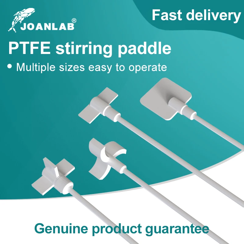 JOANLAB PTFE 350mm Stirring Rod Stirring Blade Stirring Paddle Laboratory Supplies For Overhead Stirrer Mixer