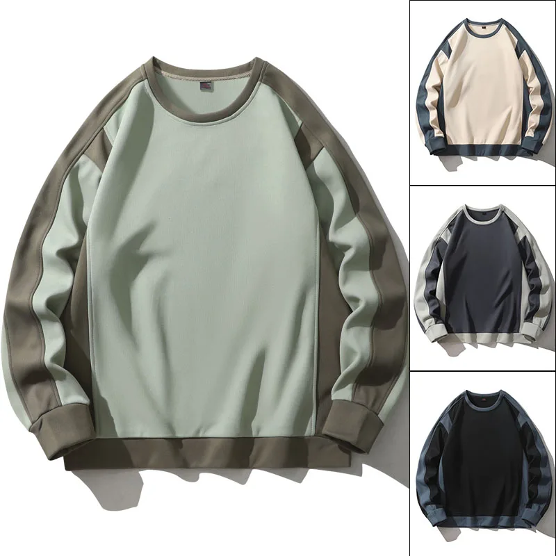 

Hoodies Men Hip Hop Pullover Sweatshirt Streetwear High Street Hoodie Men Fashion Patchwork Autumn Sweatshirts Men Oversized