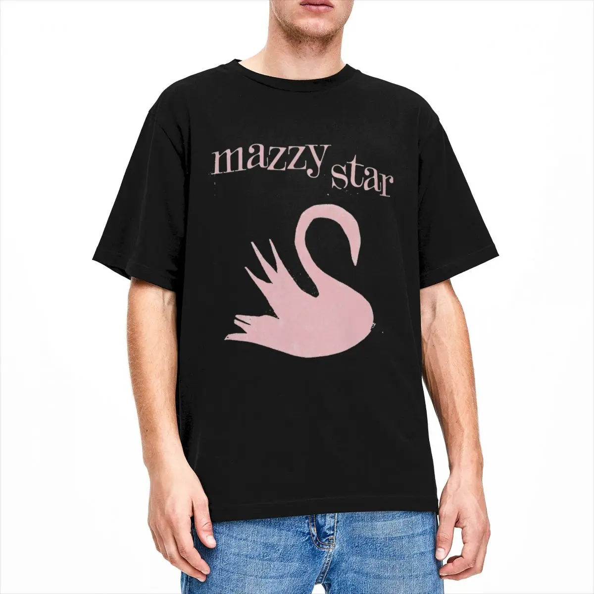 Mazzy Star Band Men Women T Shirt Disappear Among My Swan Album Accessories Vintage Tee Shirt T-Shirts 100% Cotton Clothing