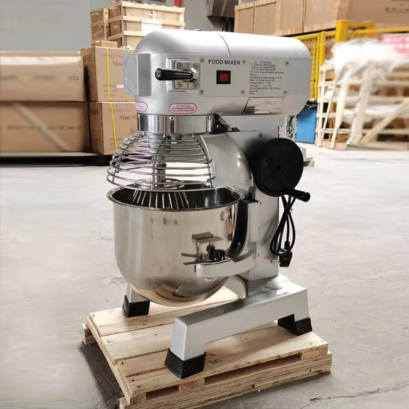 Precio de fábrica Equipo de panadería 10L 20L 30L Soporte de cocina eléctrico industrial Alimentos Pastel Pan Harina Mezclador de masa Máquinas de panadería