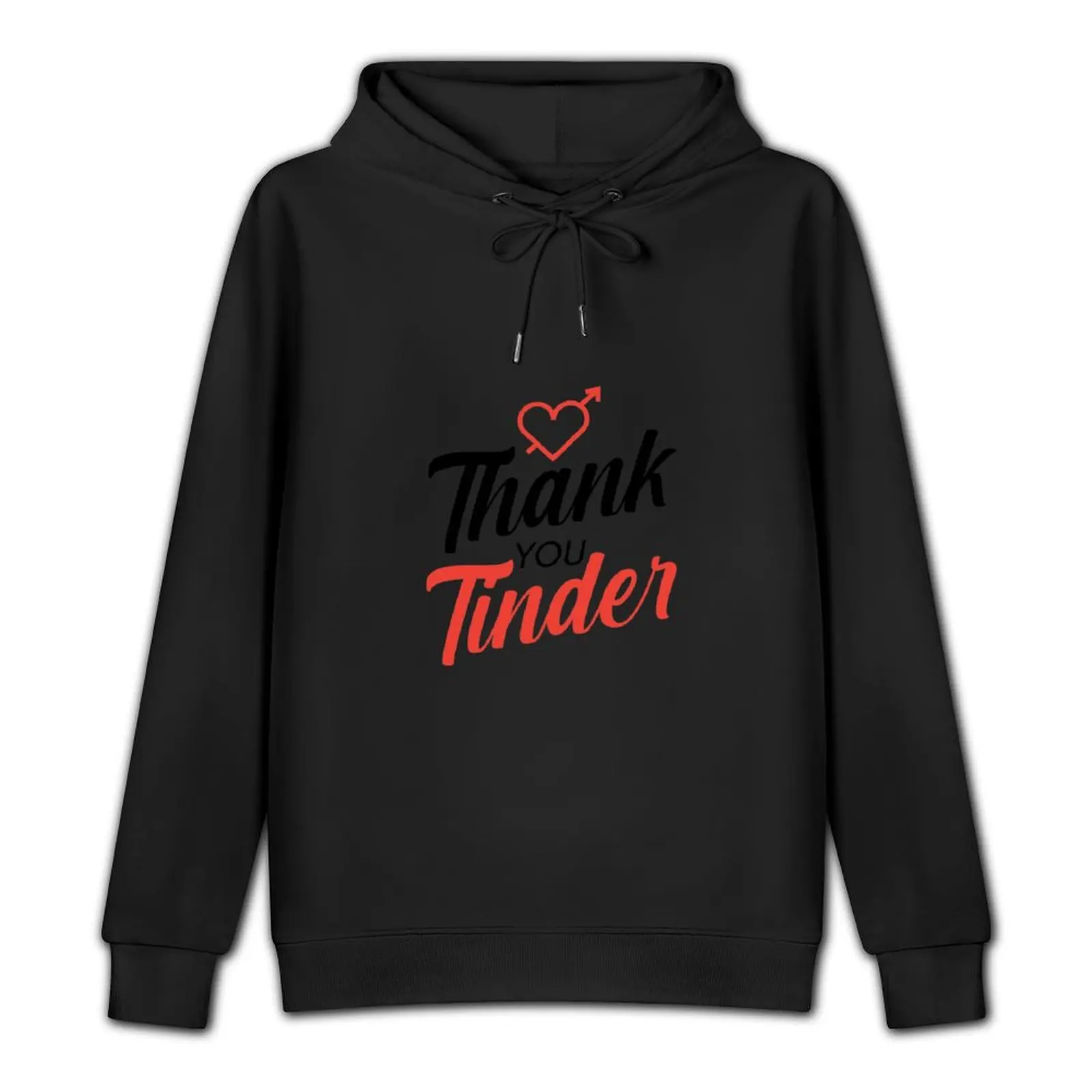 Thank You Tinder Pullover Hoodie men's clothing new in hoodies