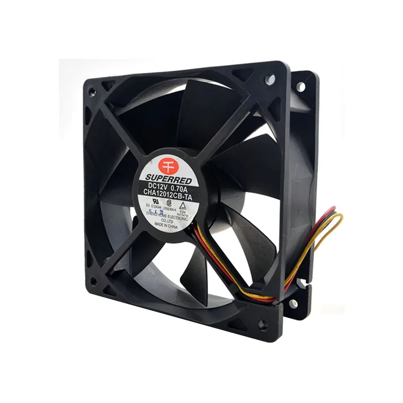 NEW ORIGINAL CHA12012CB-TA 12V 0.70A 12038 120*120*38mm 12cm COOLING FAN RADIATOR