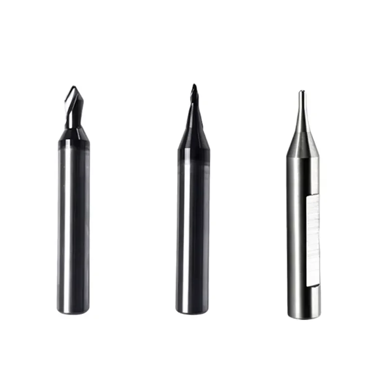 Raise 3-Piece Solid Carbide Crescent Slotting Cutter & Guide Pin Set for Various Manual Vertical Key Cutting Machines.