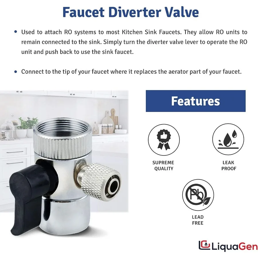 نظام تنقية المياه الثلاثي على سطح الطاولة مع تقنية ORP القلوية 0.5 ميكرون فلتر كتلة الكربون للملوثات الفعالة