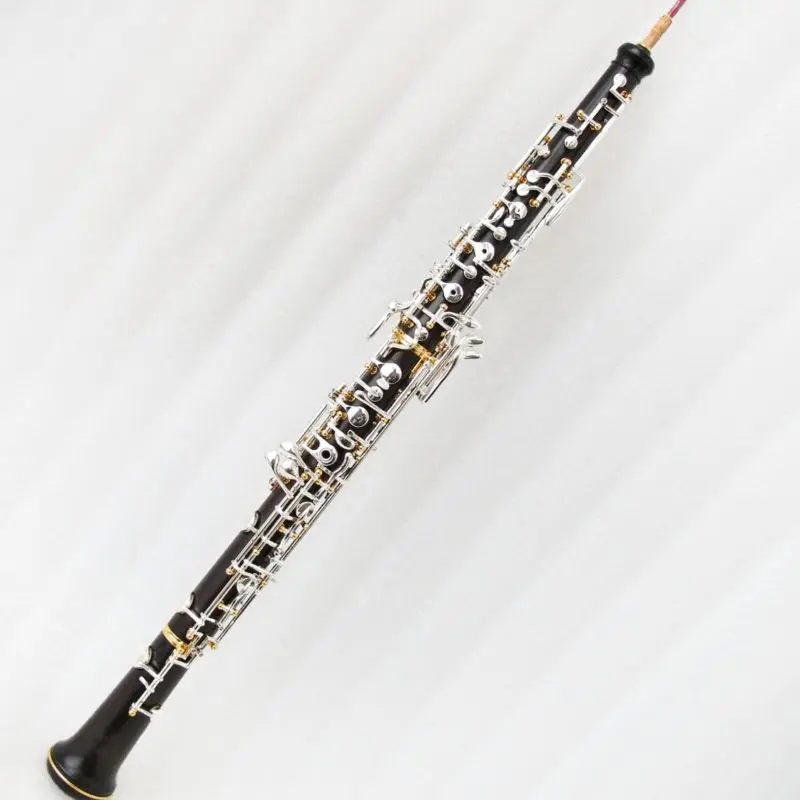Professional C Key Oboe Double Color High Grade Oboe Instrument Semi-automatic Oboe With Reeds