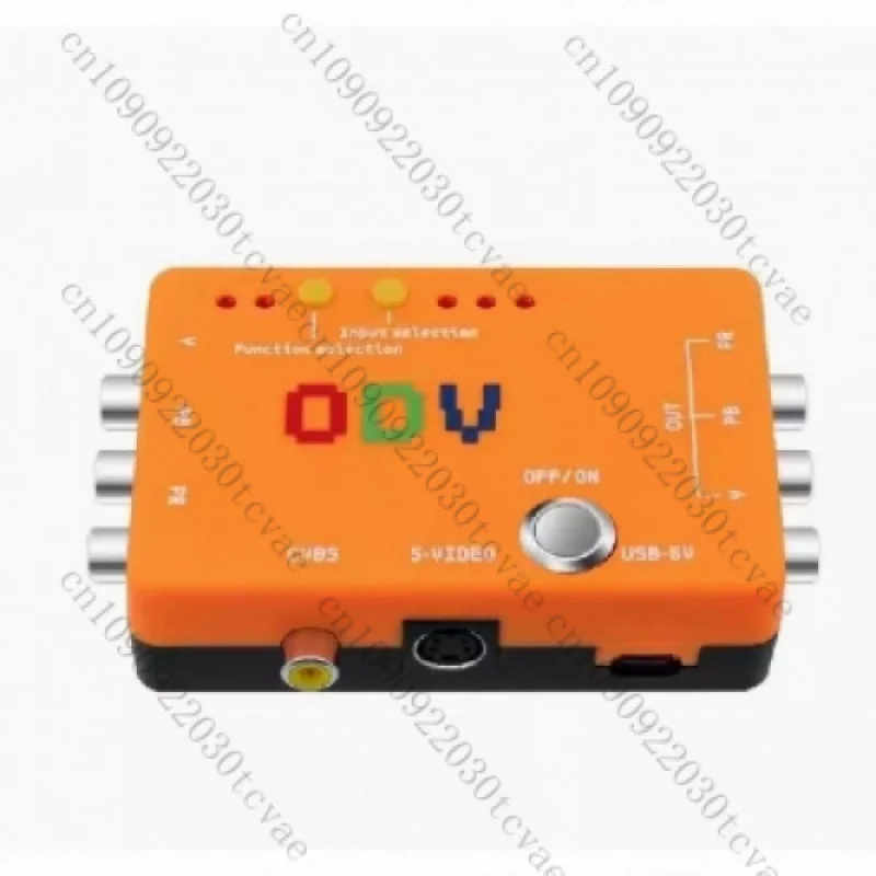 ODV-II Component/CVBS/S-Video To Component Converter Adapter Without Delay Inputs For Retro Gaming Console Accessory