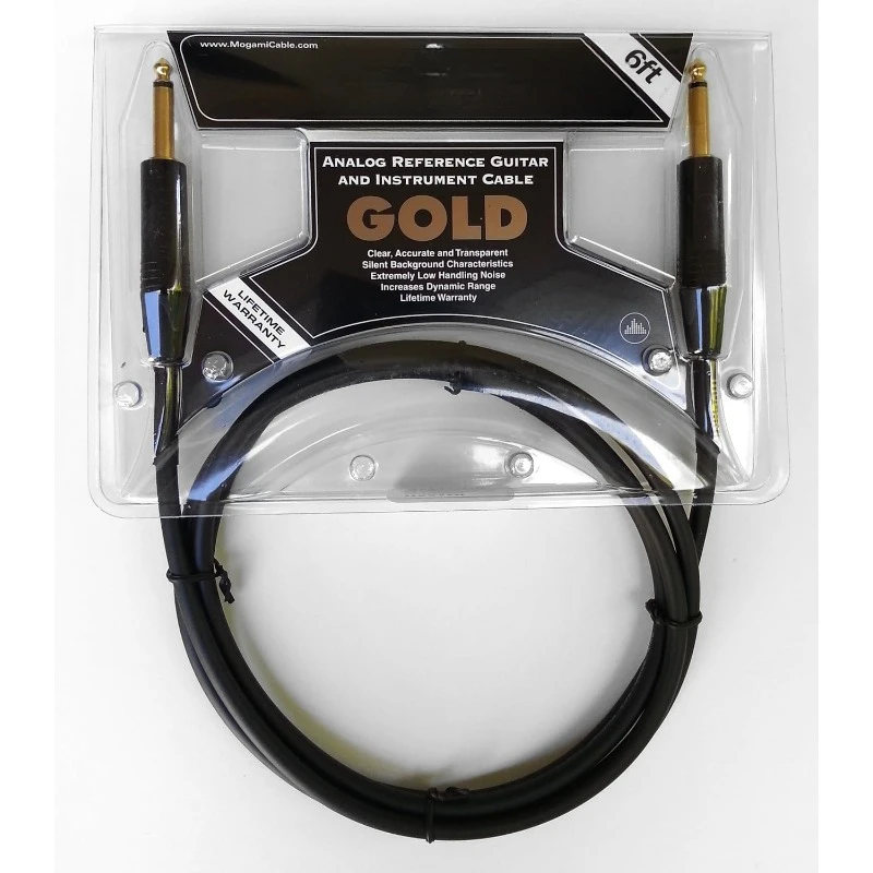 Gold Instrument 06 Guitar/Instrument Patch Cable, 6 feet