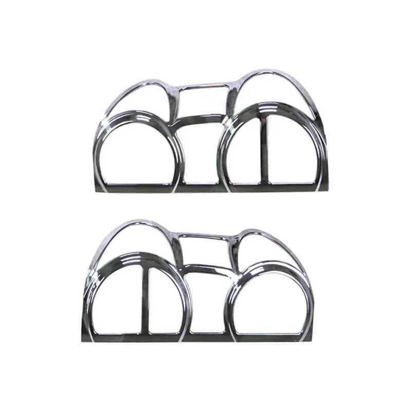 high quality ABS Chrome Rear headlight Lamp Cover trim for Nissan NV200 2010-2016 Car styling