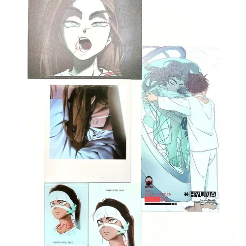 재고 공식 한국 만화 외계인 무대 현아 카드 CD 세트, 엽서 티켓 루트, 공식 정품 상품