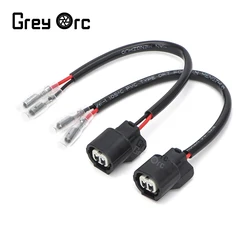 Turn Signals Adapters Connector Plugs Indicator Light Leads For Kawasaki Ninja ZX-4R ZX-4RR Ninja650 Ninja 650 2023 2024