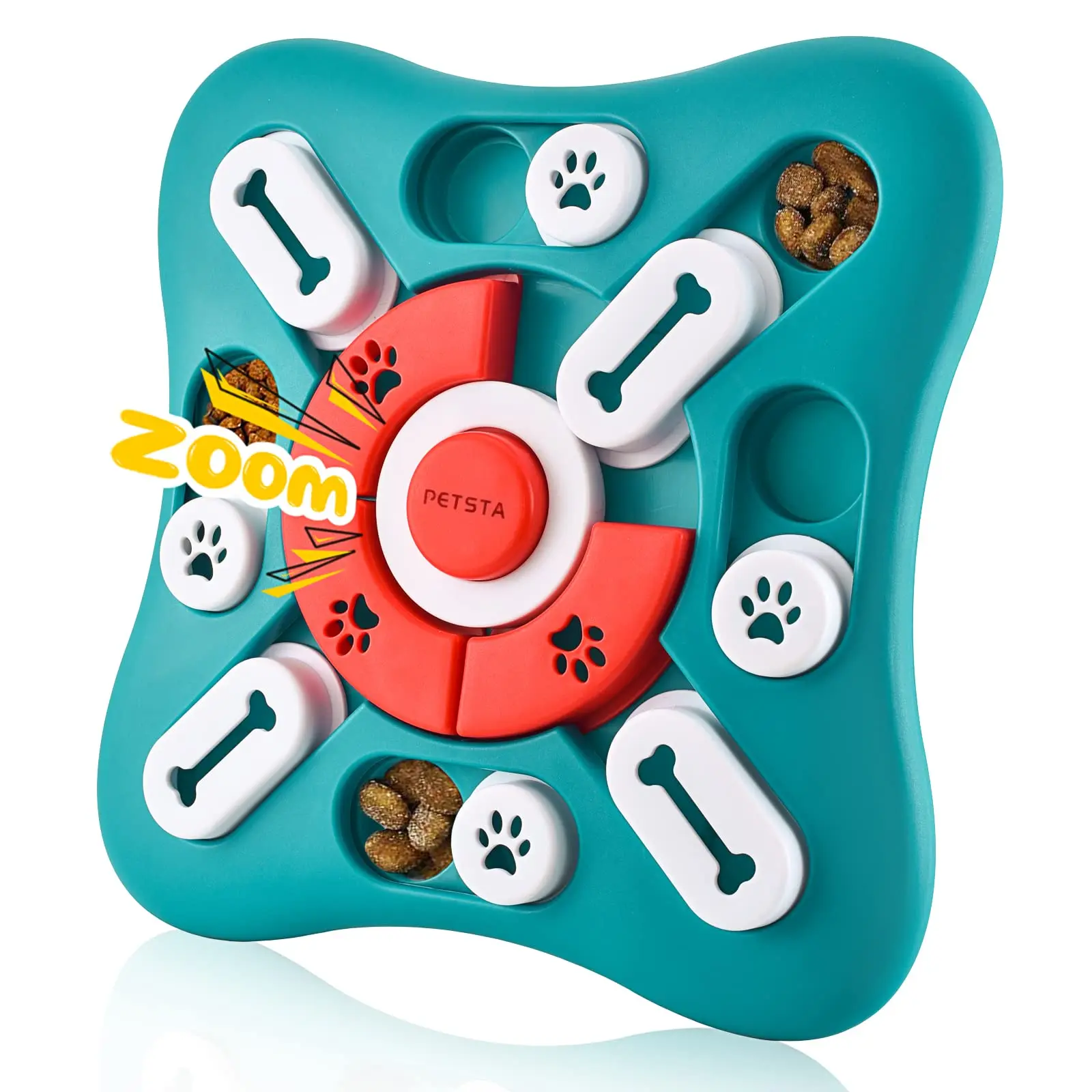 Dog Puzzle Toys, Treat Dispensing Dog Enrichment Toys for IQ Training and Brain Stimulation Interactive Mentally Stimulating