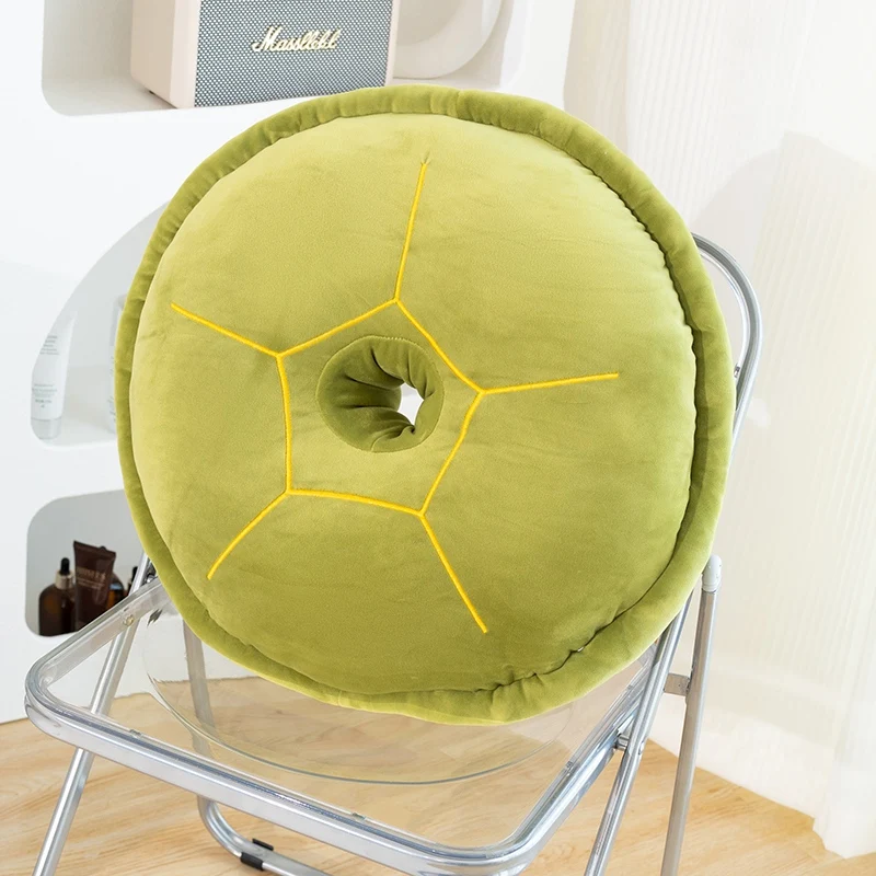 40/50cmkawaii Fresh green simulated turtle cushion soft and comfortable skin friendly delicate chemical free child's birthday