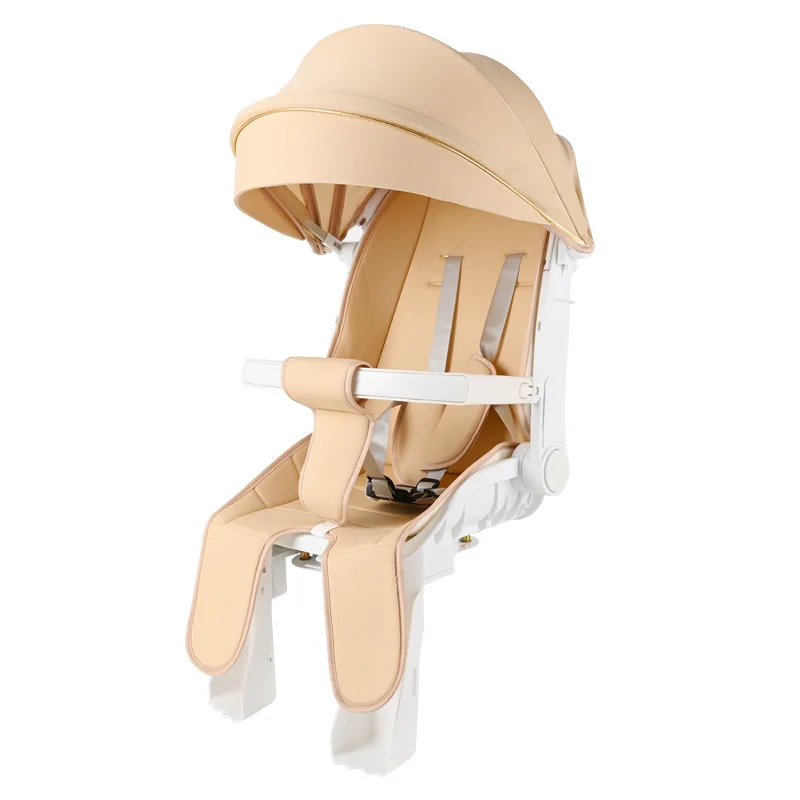 

Rear bicycle, child seat, backrest, seat plate, pedal, awning, windshield, foldable, reclining, sitting, easy to disassemble