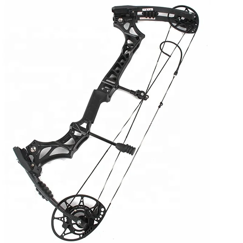 

Стрельба из лука, обработанный на станке с ЧПУ алюминиевый блочный лук M128, композитный лук для охоты на открытом воздухе, 30-70 фунтов, регулируемый блочный лук для стрельбы