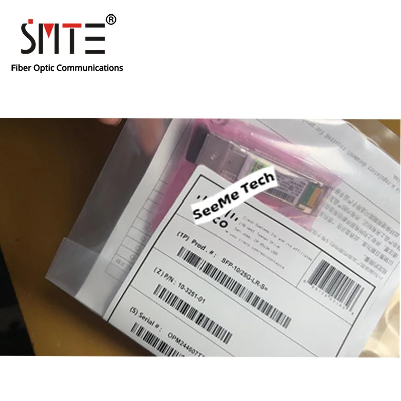 

Оригинальный SFP-10/25G-LR-S = 1310 нм, 10 гигабит, одномодовый, 10 км SFP28, оптоволоконный модуль приемопередатчика