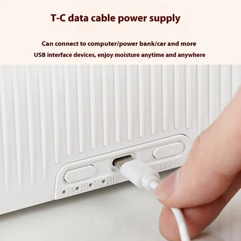 

Увлажнитель с прохладным запотеванием с имитацией пламени и 6-цветным воздушным диффузором с пламенем N58D