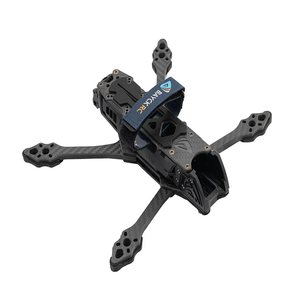 BAYCKRC SEAS HARKS Cadre de drone de 5 pouces – Bras de 6 mm, prend en charge les hélices de 5 pouces, pour drones FPV Freestyle et Racing