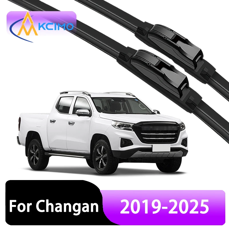 

2Pcs/set Front Windshield Wiper Blade For Changan F70 2019-2025 Kaicene F70 All-Weather Car silent Wiper Blades