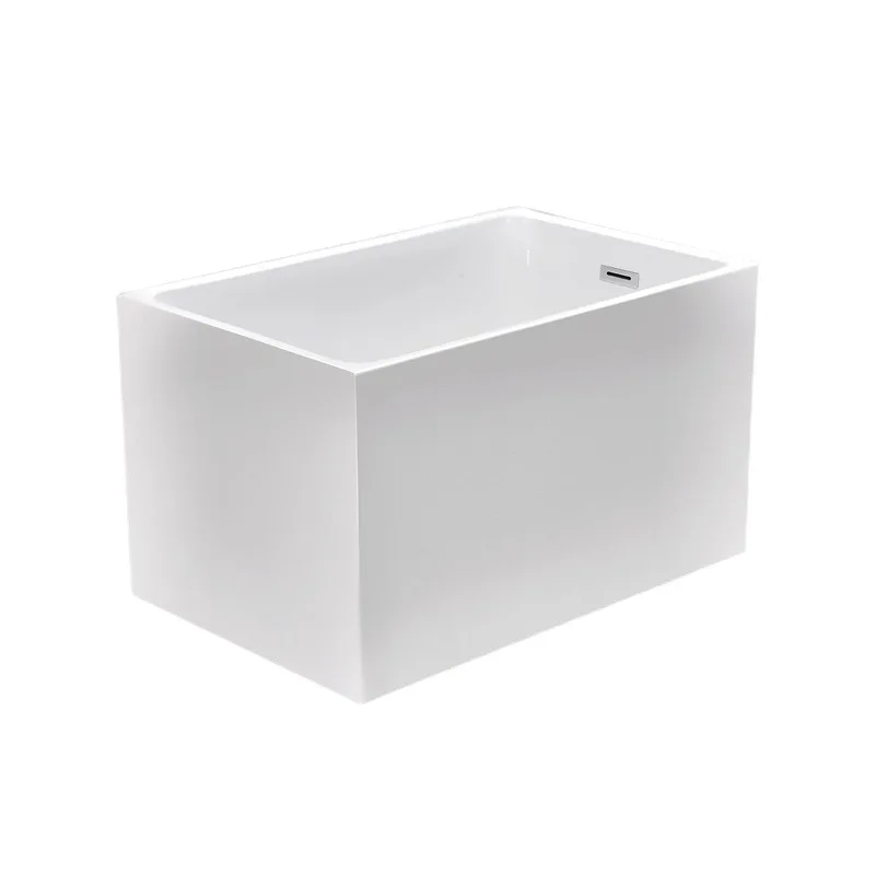 

Acrylic rectangular bathtub, hotel bathtub, family bed and breakfast