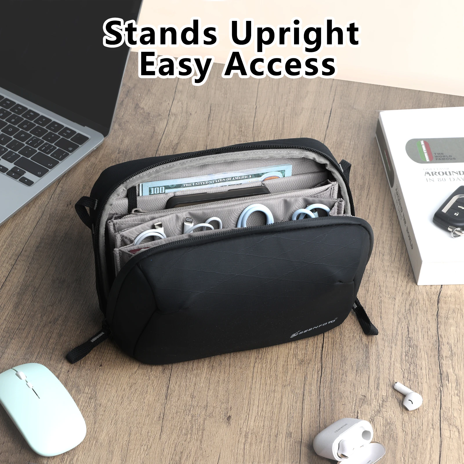 Besnfoto 防水カメラショルダーバッグ コンパクトテッ - Tech Point Accessories のレビューと価格