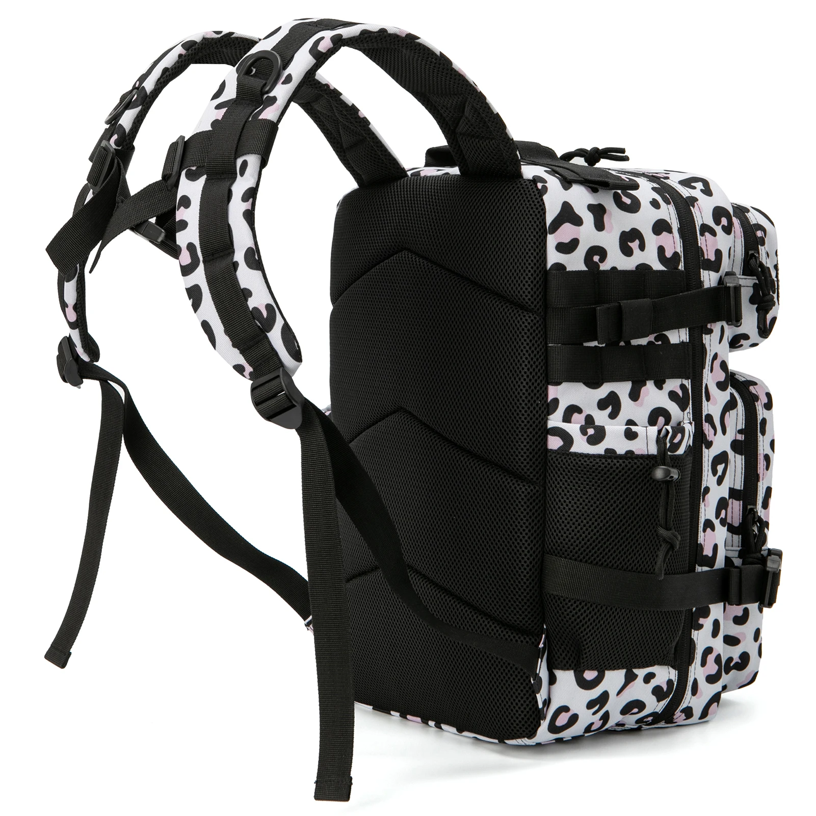 Mochila táctica Molle 25L con corte láser para supervivencia gimnasio