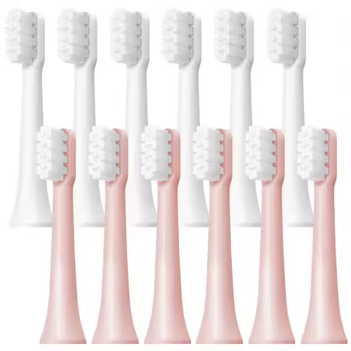 6/12Pcs Replacement Brush Heads For  MIJIA T100 Mes603 Electric Toothbrush Vacuum DuPont Soft Bristle Suitable Nozzles - Image 8