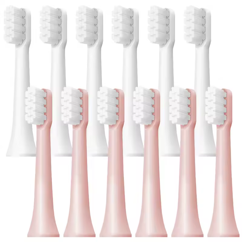 6/12Pcs Replacement Brush Heads For  MIJIA T100 Mes603 Electric Toothbrush Vacuum DuPont Soft Bristle Suitable Nozzles - Image 8