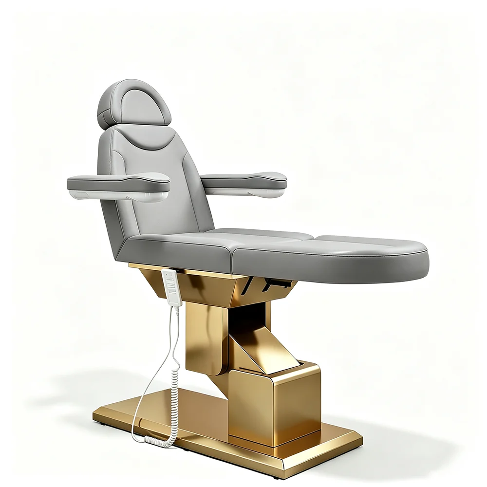 XinSheng Elektrisches Hebe-Schönheitspflegebett Verstellbarer Diagnosestuhl für Krankenhaus Klinik Gesundheits-SPA-Shop Sofa Leder-Möbel – Detail 21