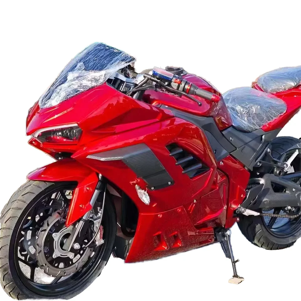 China Factory 3000w 120km/h Middle Chain Motor Bike Motor Racing Electric Motorcycle for Adults