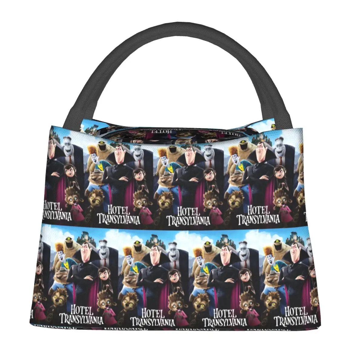 

Термосумка для обедов Hotel Transylvania для женщин и детей, портативная сумка-холодильник для еды, термосумка-тоут