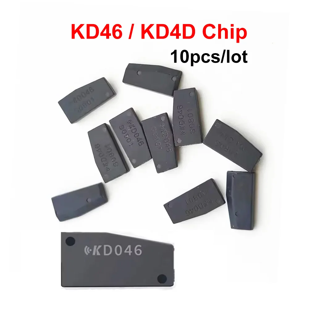 

10 шт./лот оригинальных чипов-транспондеров Keydiy KD4D KD46 (KD 4D KD-46) для копирования, для программатора ключей KDX2, чип для автомобильного ключа