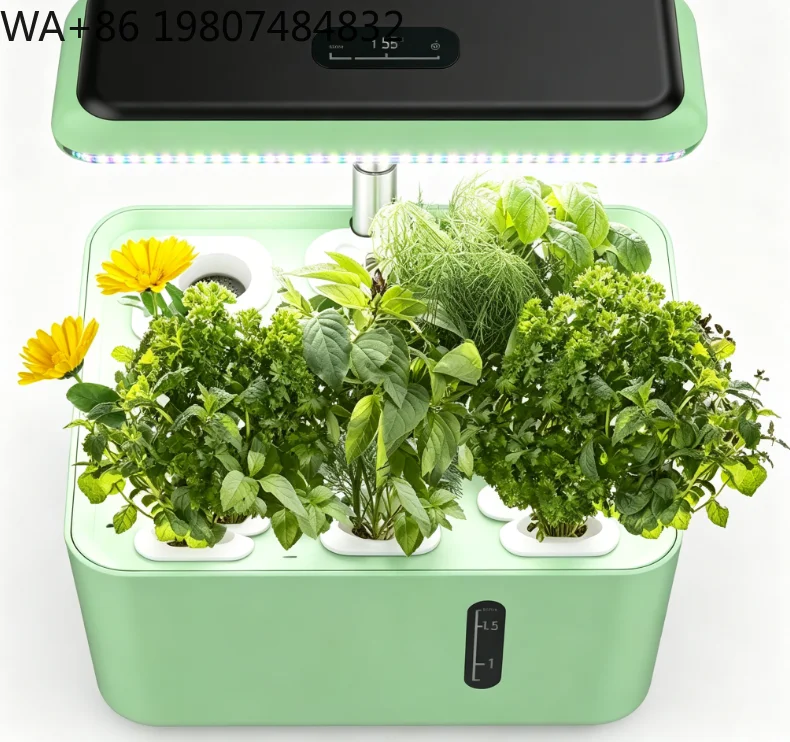 Water Level Indicator Matching Small Soilless Cultivation Kit Full Spectrum Fill Light  Indoor Balcony Herb Vegetable Ideal