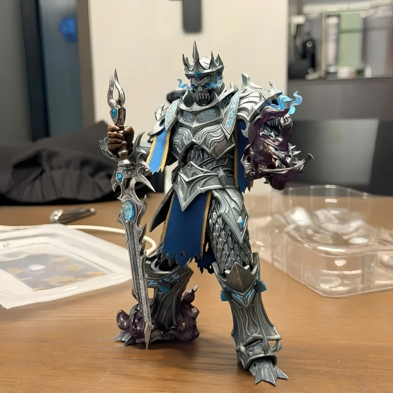 

Оригинал в наличии BROTOYS Dark Storm Prince Anduin, черненая версия, подвижная фигурка из ПВХ, модель, настольные коллекционные игрушки, подарки