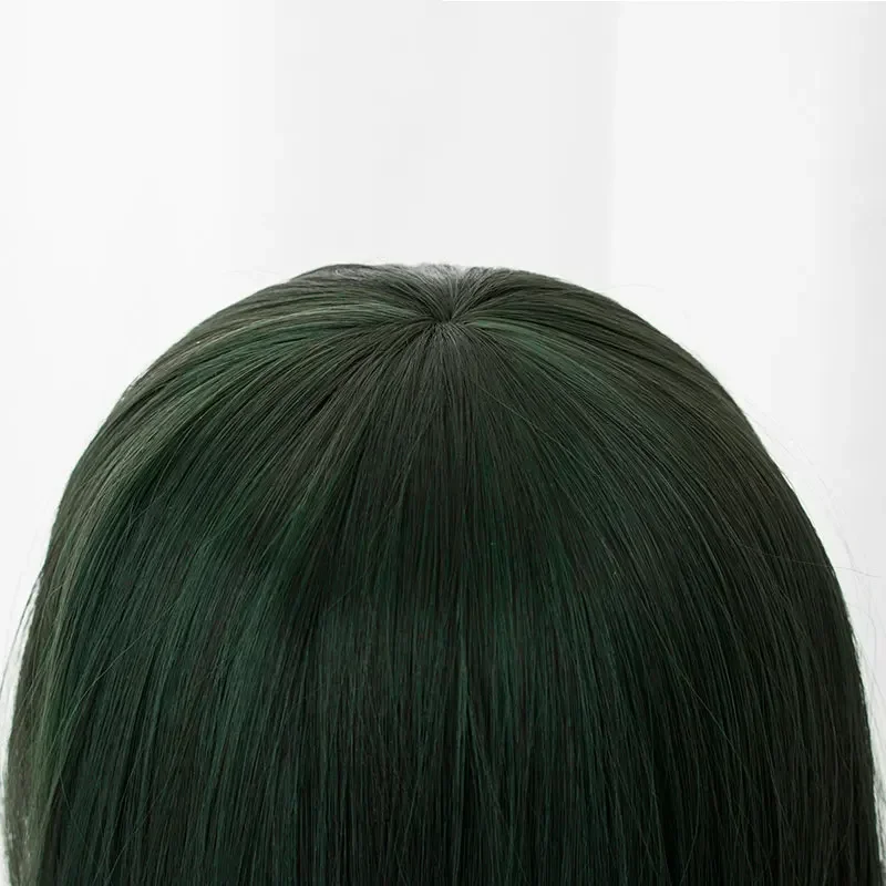 Boku No Tsuyu Asui Cosplay My Hero Academia Women Long Green Synthetic Hair Halloween Party Wig Cap MN12