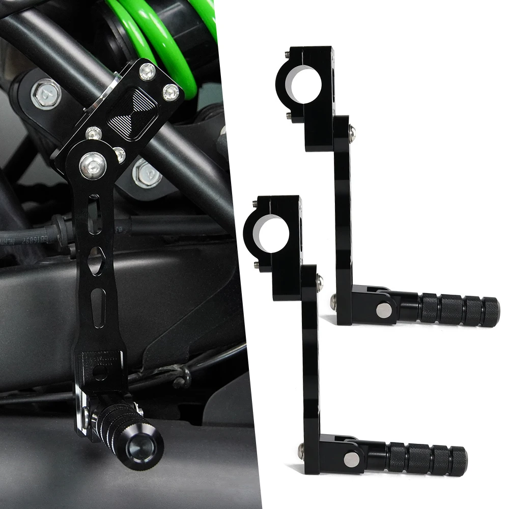 

Motorcycle Adjustable Rider Foot Rests For Harley Davidson Dyna Low Rider FXRS Night Train Sport Glide 32mm Highway Pegs Mount