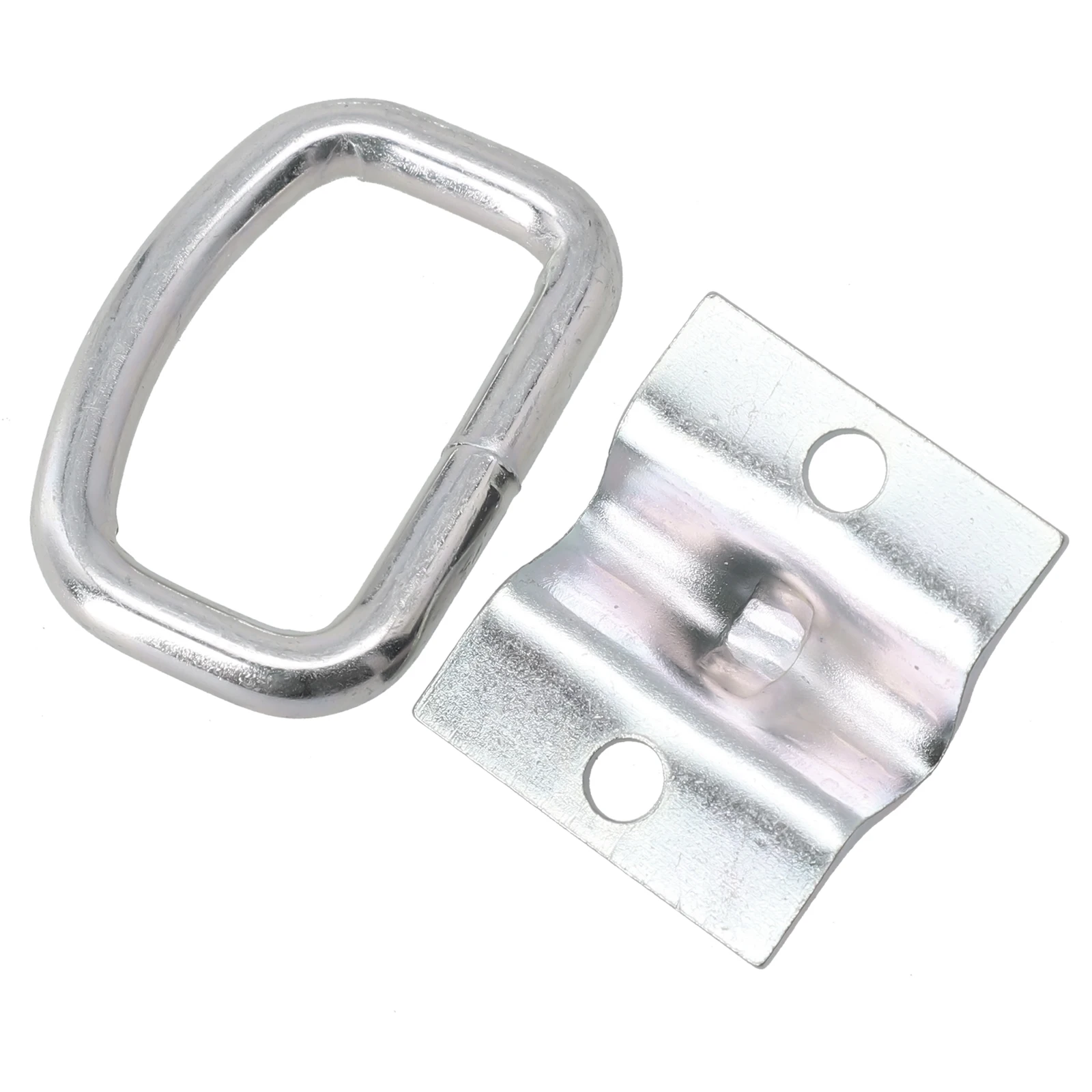 

D Rings Hook Pull Ring New Silver 1pc Practical Trailer Accessories 30mm Trailer Forged Lashing Truck Accessories