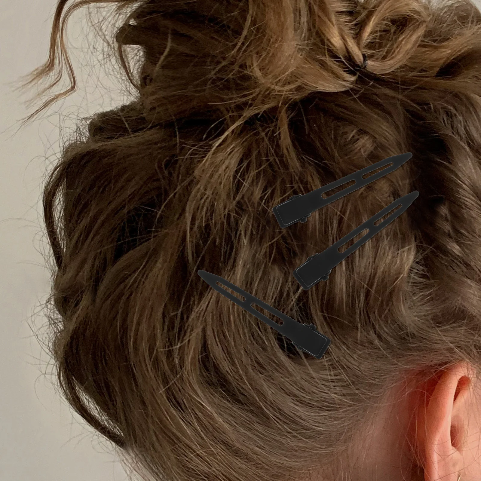 

30 шт., заколки для волос без складок, без изгиба, металлические заколки из кожи аллигатора, маленькие прочные зажимы для укладки для макияжа, спортивных женщин