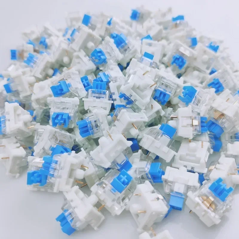 Interruttori per tastiera meccanica Outemu Interruttore da gioco silenzioso fai-da-te tattile lineare a 3 pin antipolvere compatibile con l'interruttore MX
