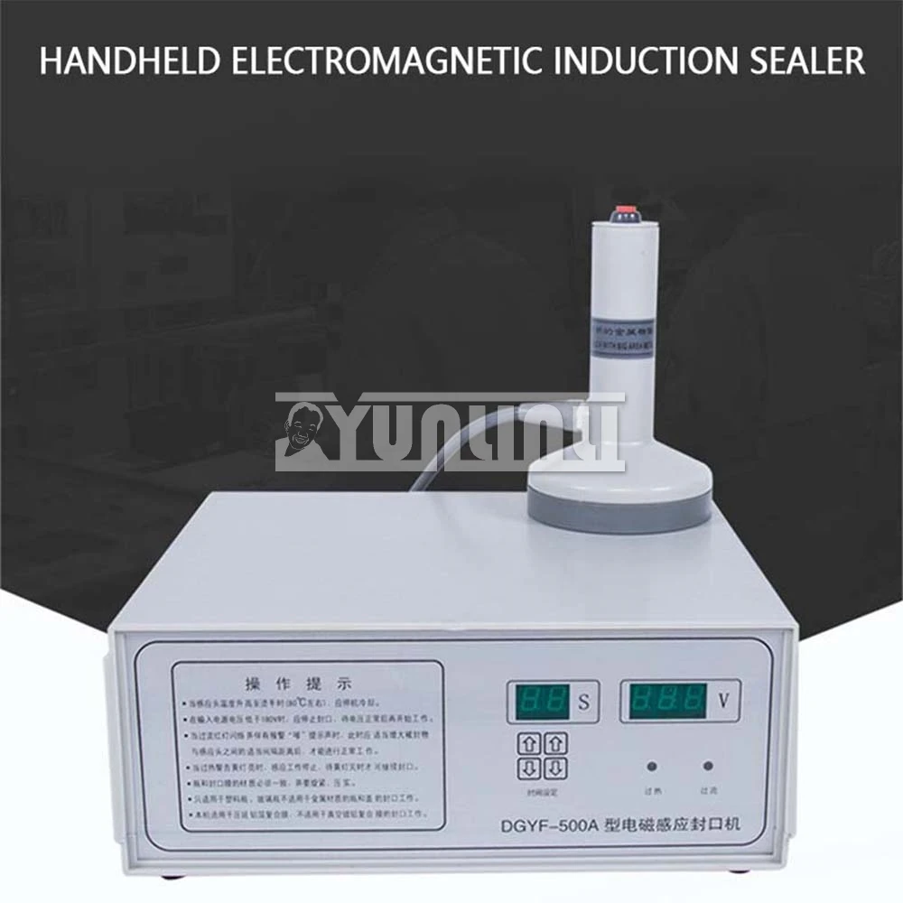 آلة ختم رقائق الألومنيوم بالحث الكهرومغناطيسي المحمولة، سدادة غطاء الزجاجة البلاستيكية المحمولة