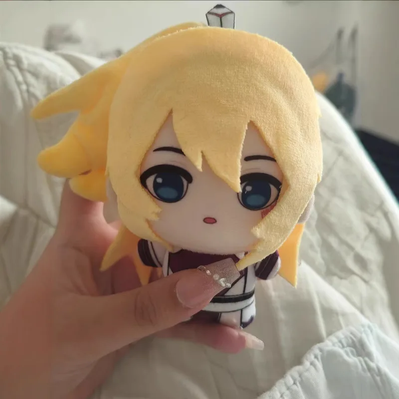 Mijn Senior Broer heeft mentale pit 10 cm omringende pop Oosterse vezelwolk Katoenen pop Gong Changsheng Nunu Body Fan Gift