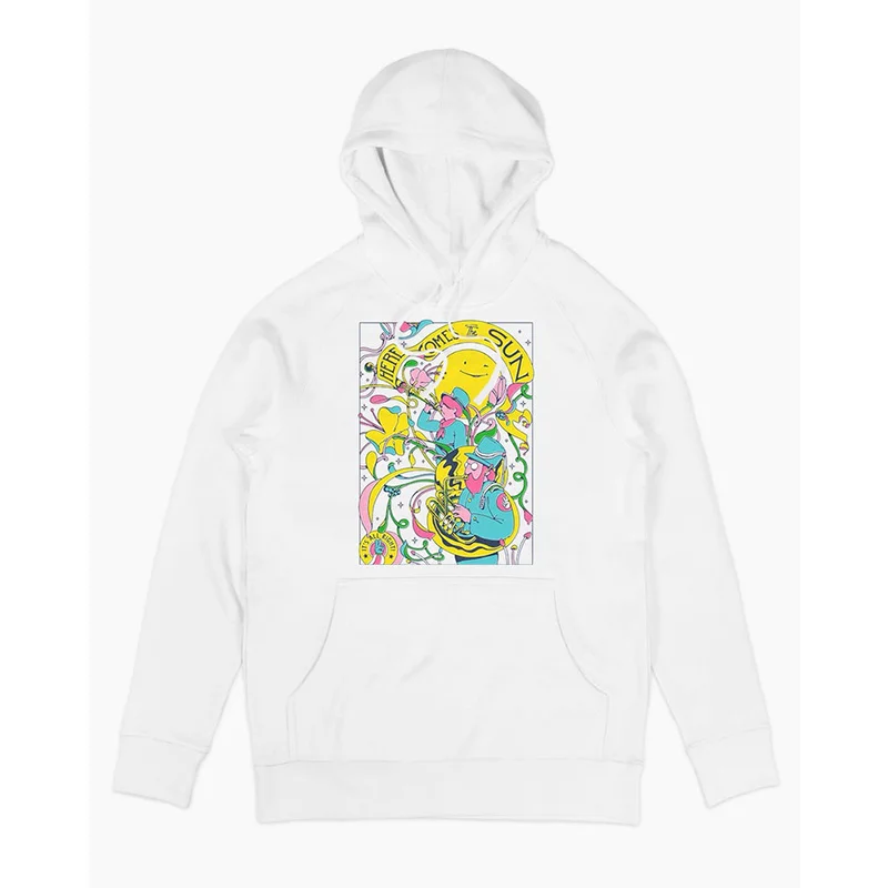 

New Here Comes the Sun American Vintage Hoodie Sweatirt Casual Loose Fit Cotton Youthful ular Print No Iron Treaent