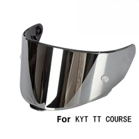 For KYT TT Course Motorcycle Helmet Full Face Helmet Visor Shield Lens MotorcycleAccessories Windshield TTC VESC-8 Revo Capacete