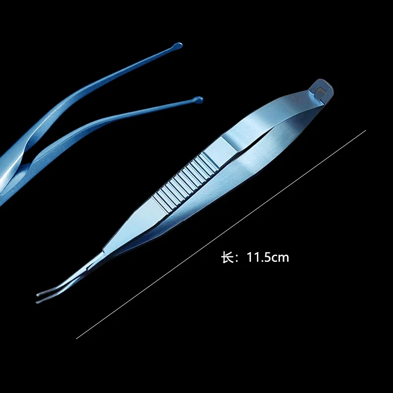 

Ophthalmic microsurgical instruments - Crystal implantation forceps - Duck billed forceps