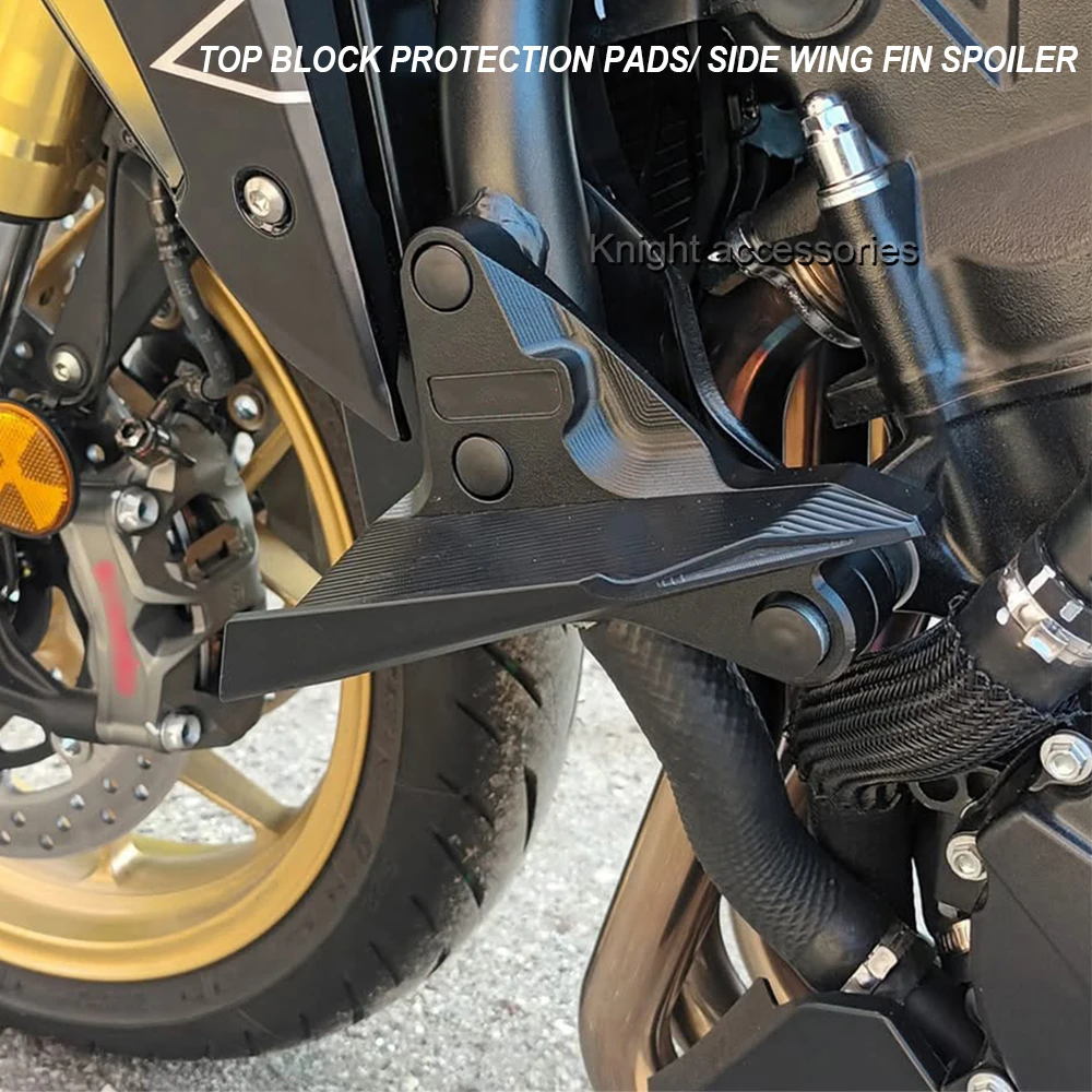 

Для CB1000 CB 1000 Hornet 2025 детали мотоцикла, боковая прижимная сила, голые спойлеры, фиксированный обтекатель крыльев, дефлекторы крыльев