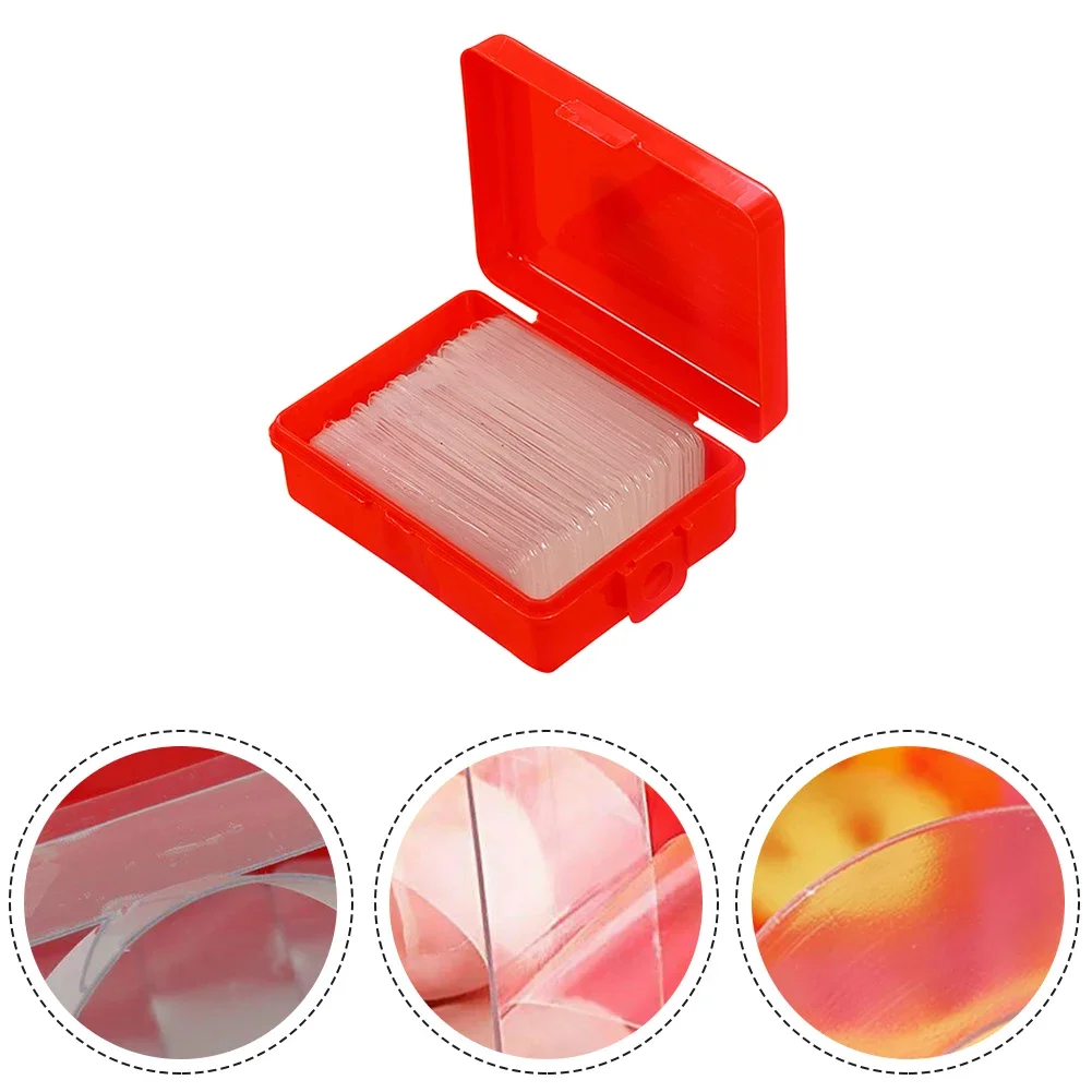Fita adesiva 1,5 cm x 5cm, 60/120/180pcs, acessórios de dupla face, mármore, multi-função, reutilizável, pvc