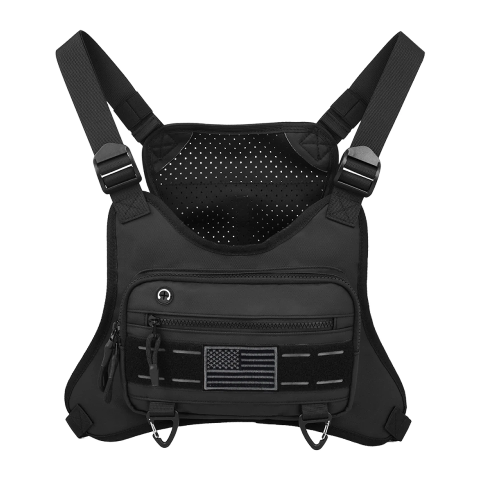 

Многофункциональная регулируемая сумка-рюкзак EDC Travel Chest Pack с защитой от краж для тренировок, велоспорта, пеших прогулок и мотоциклетных аксессуаров