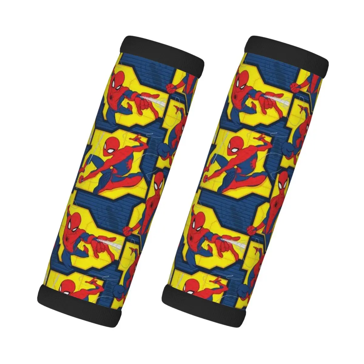 

Custom Superhero Luggage Handle Wrap Suitcase Identifier 2 Pack Spider Man Refrigerator Handle
