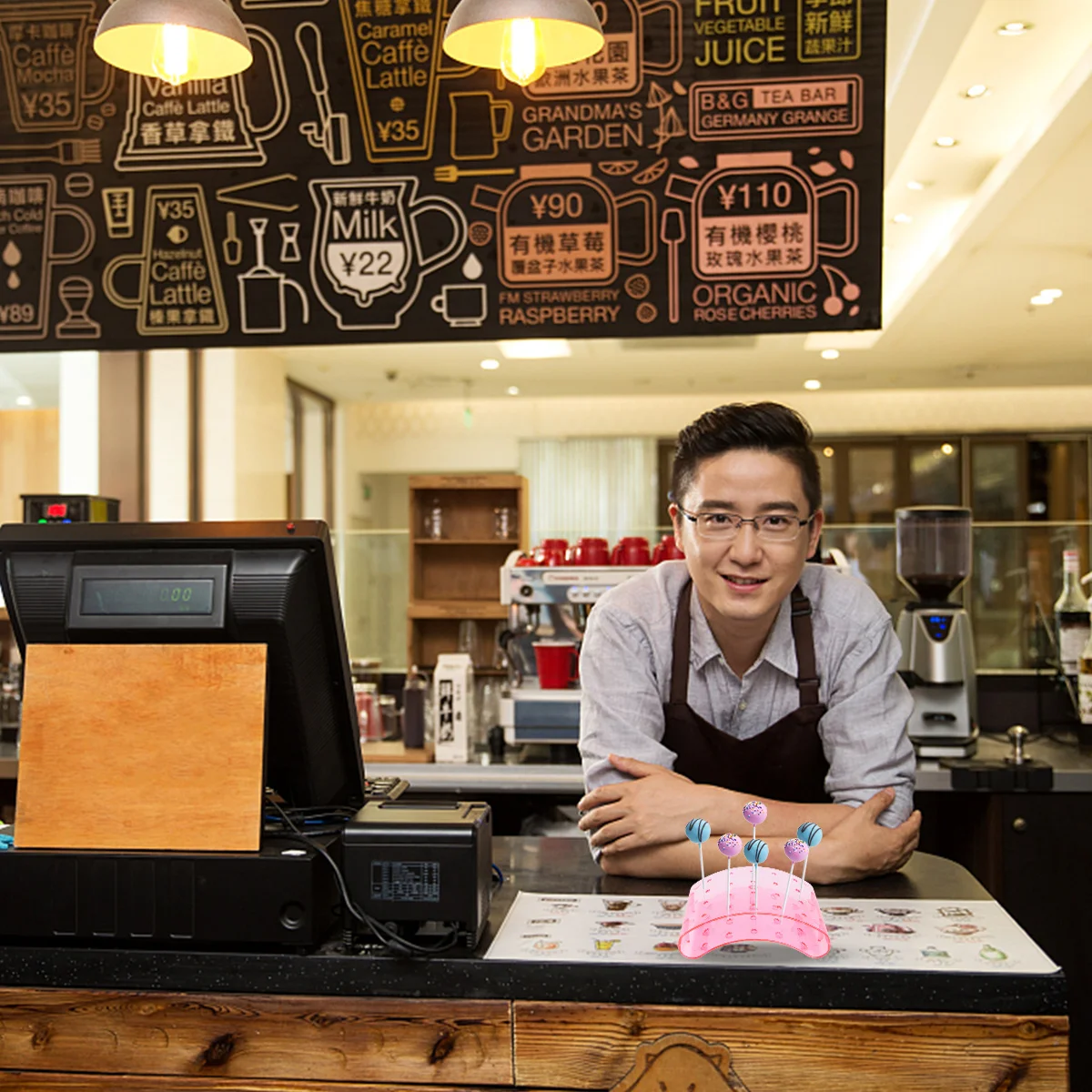 عرض موقف تخزين الرف شكل قوس 3 ألوان الحلوى الحلوى مصاصة حامل ديكور حفلات الزواج البلاستيك المنظم