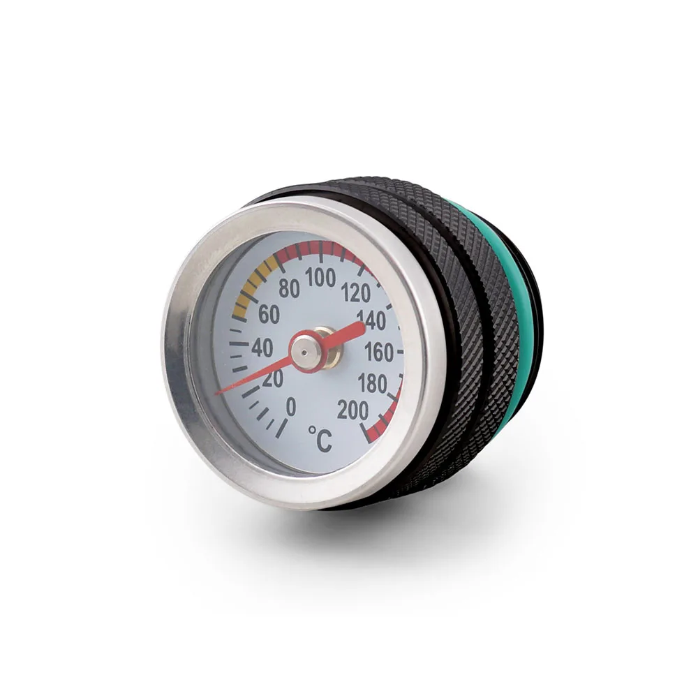 Motorrad-Tankdeckel mit Öltemperaturanzeige 0-200 ℃ Zeigermessgerät M20x1.5/M20x2.5/M30x1.5