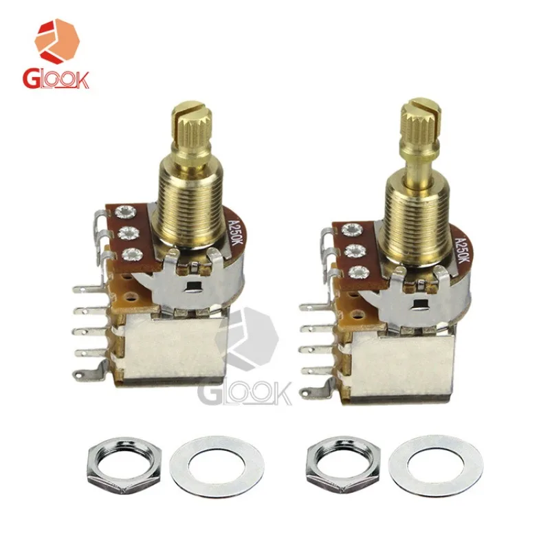 Electric Guitar Volume Knob Tone Potentiometer Electric Bass Bass Double Layer Switch Double Bounce Lift Switch